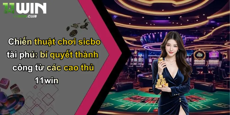 Sicbo Tài Phú: Cuộc Chơi May Rủi Đỉnh Cao Tại 11WIN 3 Chiến thuật chơi sicbo tài phú: bí quyết thành công từ các cao thủ 11win
